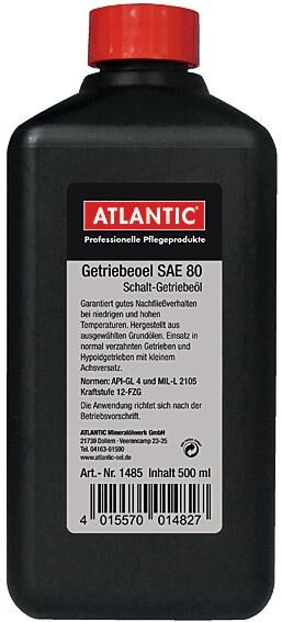 Atlantic gear oil sae 80 gear oil sae 80 500 ml