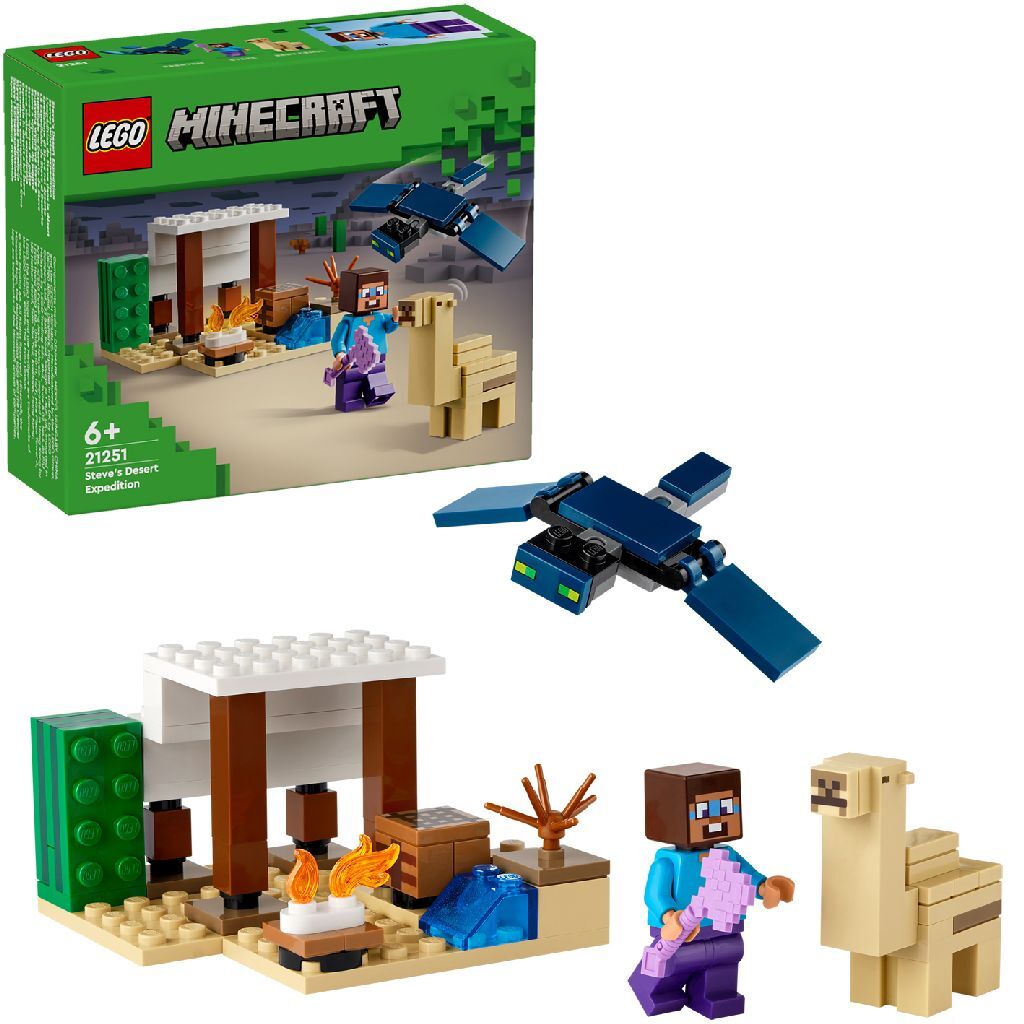 Lego LEGO Minecraft 21251 Steve's Desert Expedition