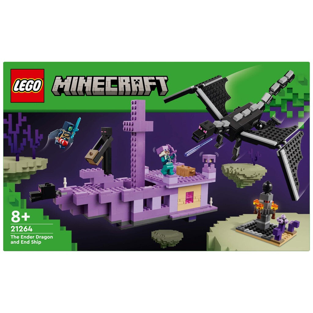 Lego 21264 Minecraft The Ender Dragon and End Ship