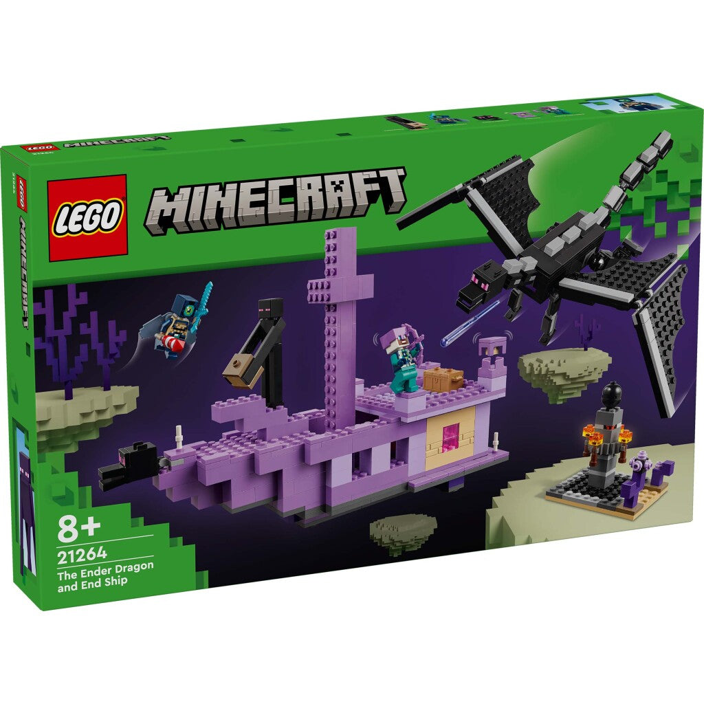 Lego 21264 Minecraft The Ender Dragon and End Ship