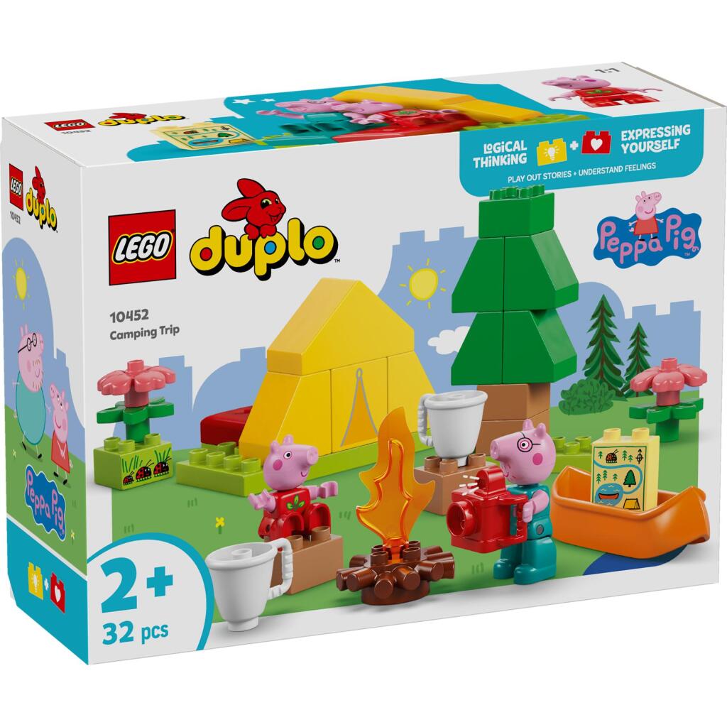 Lego duplo 10452 peppa pig kampeertrip
