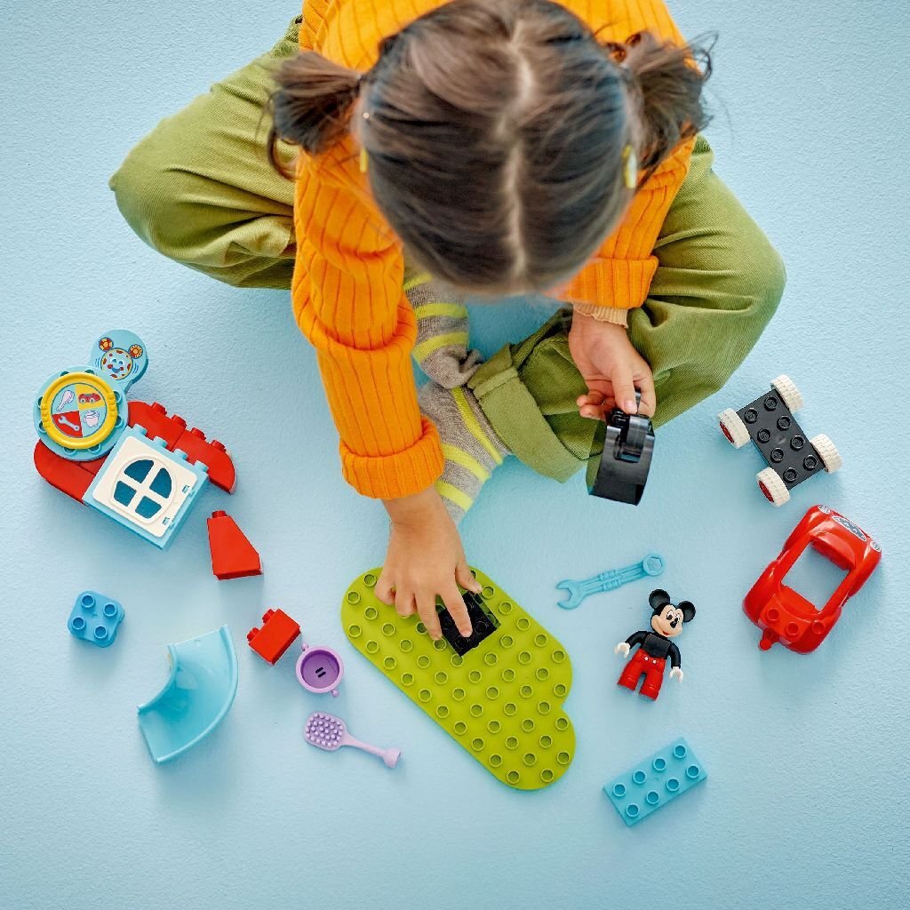 Lego Duplo 10454 Disney Casa Club y Coche de Mickey Mouse