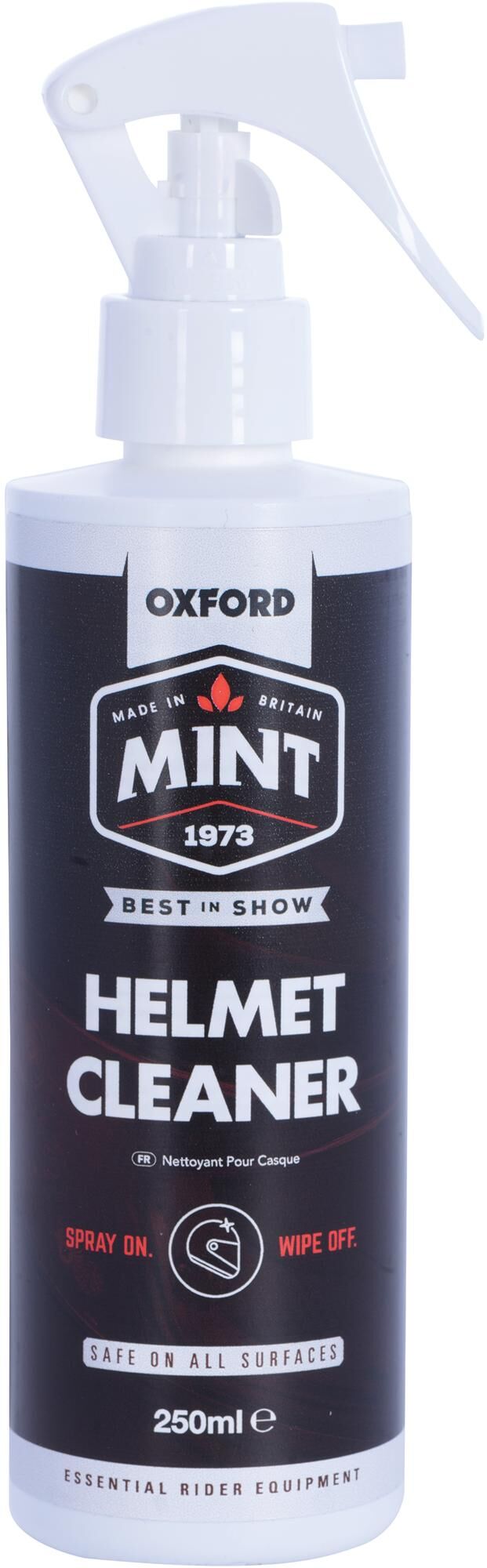 Mint oxford vizier- en helmreiniger visor and helmet cleaner oxford 250ml