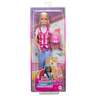 Barbie family horse chase paardrij pop assorti