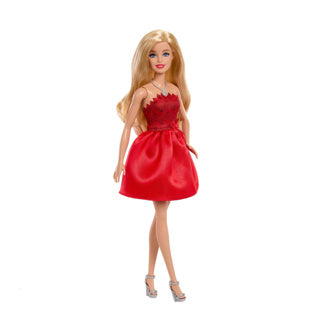 Barbie fab doll 80th anniversary ruby red