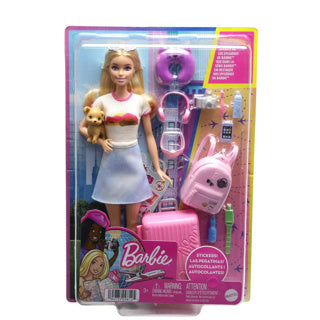 Mattel barbie family travel doll