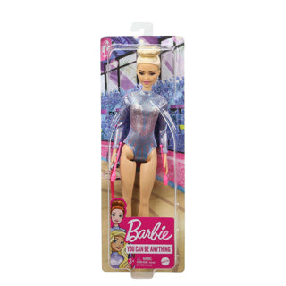 Barbie rhythmic gymnastics doll blonde + accessories