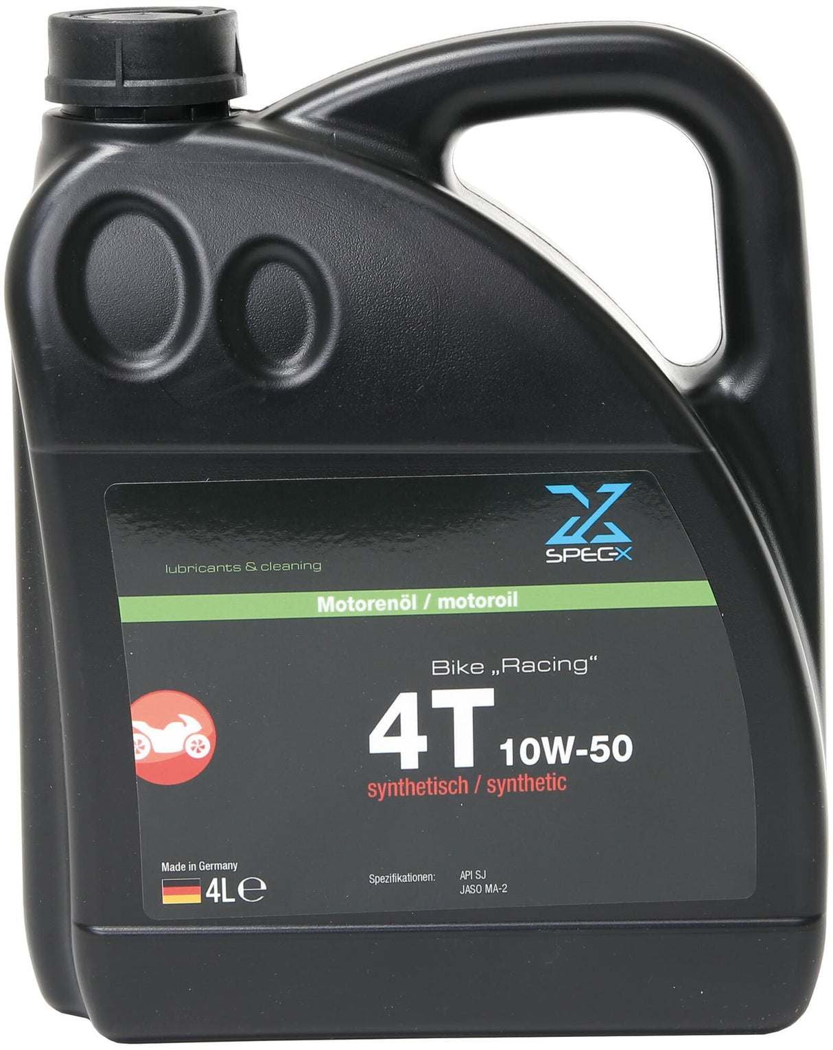 Spec-x motor oil bike 4t racing motor oil 4t 10w-50 raci 4l bike