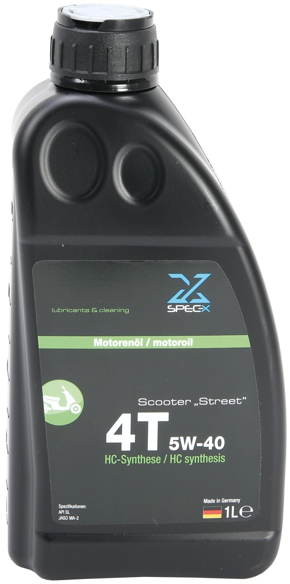 Spec-x motor oil scooter 4t street motor oil 4t 5w-40 1l scooter