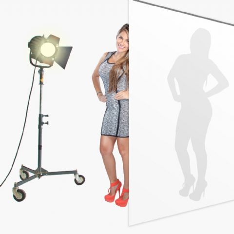 Tło studiowe super flexiglass 1,45 x 5 m