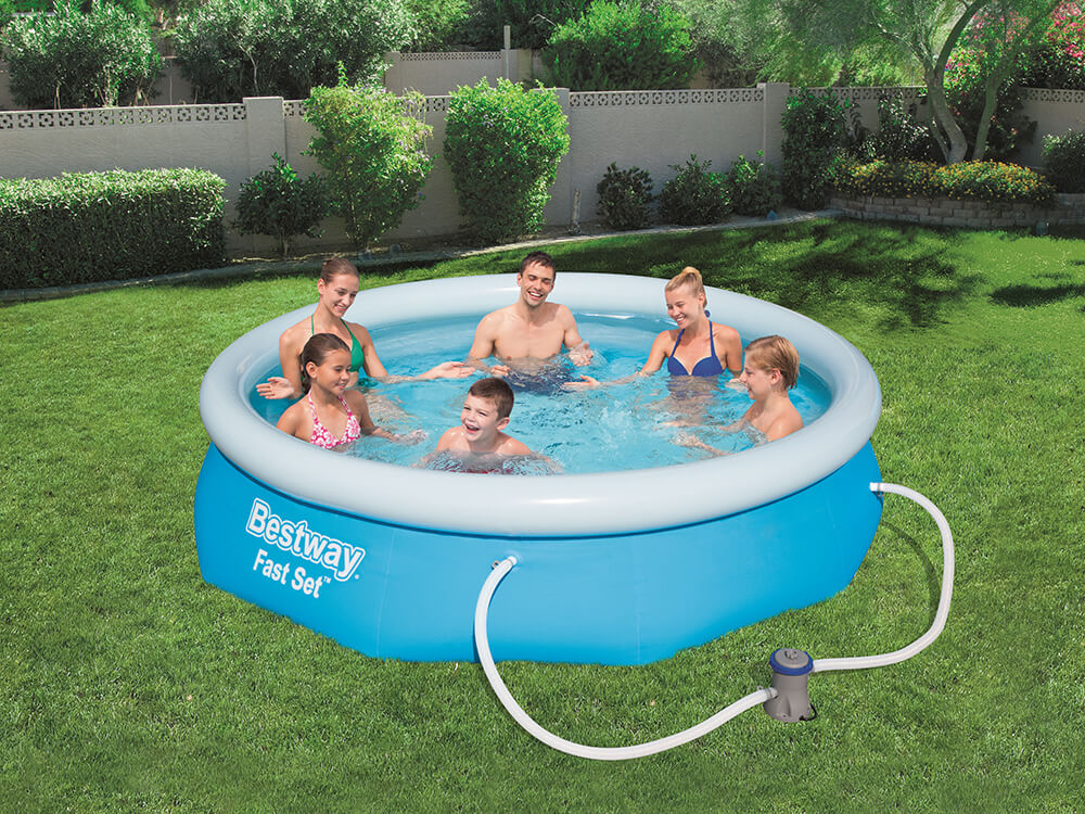 Bestway Swimming Pool Fast Set Round 305