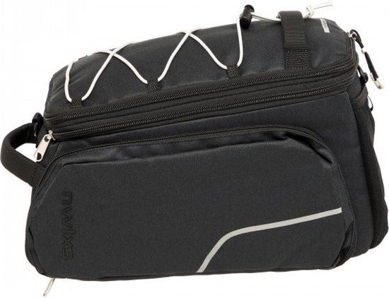Sports Trunkbag Racktime 2 vatten -avvisande polyester 31L svartgrå