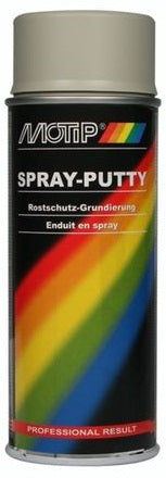 Relleno de aerosol beige gris