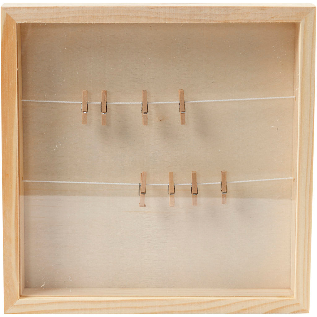 Creativ company 3d frame, d: 35 mm, size 23x23 cm, 1 piece