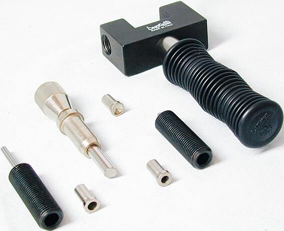 Buzzetti chain breaker and rivet tool