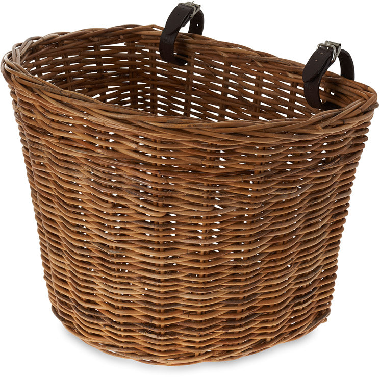 Basil Darcy L - bicycle basket - front or rear - natural