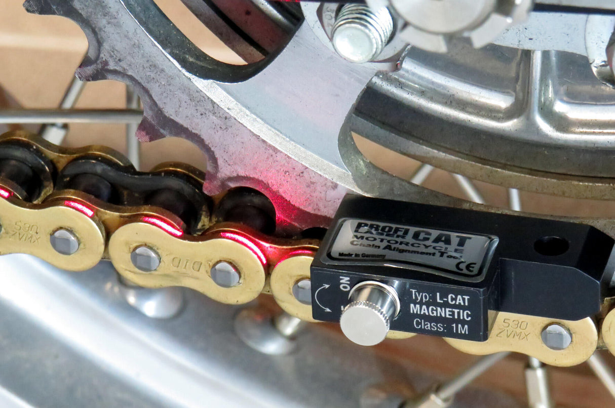 Profi products chain alignment tester cat laser magnet chain alignment tester pp cat-line magnets