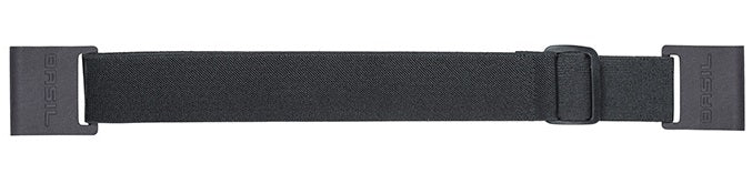 Sistema de puente universal de Basil para la bolsa de bicicleta doble negro