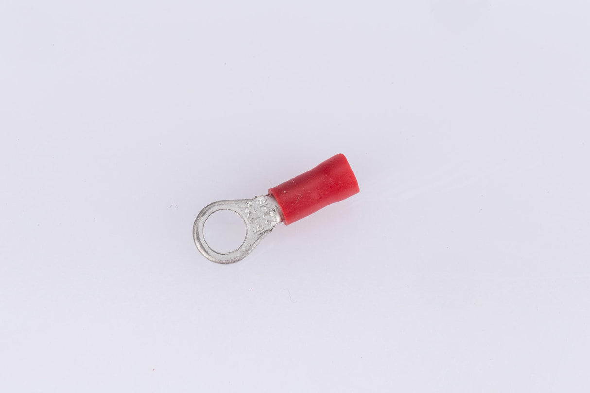 Spahn ringkabelschoen ring terminal insulated red 100pcs.