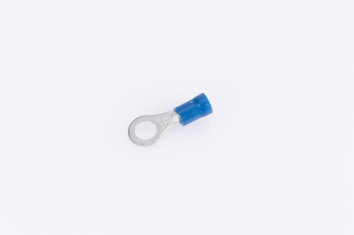 Spahn ringkabelschoen ring terminal insulated blue 100pcs.