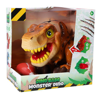 Dino base dinobase función dino marrón grande