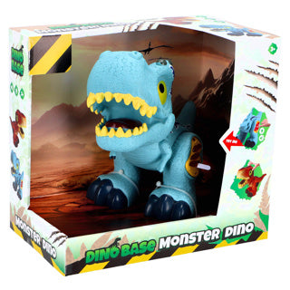 Dino base funzione dinobase dinosauro blu | 2 pezzi