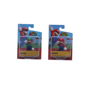 Nintendo super mario figur 6,5 cm assorteret | 4 stk