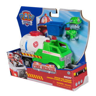 Paw patrol fire rescue vehicle rocky | 2 stuks