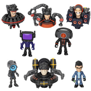 Skibidi toilet minifigure 6cm | 24 stuks