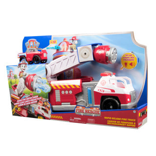 Paw patrol fire rescue deluxe fire truck