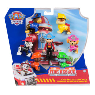 Paw patrol fire rescue 7 figures gift pack