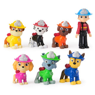 Paw patrol fire rescue 7 figures gift pack