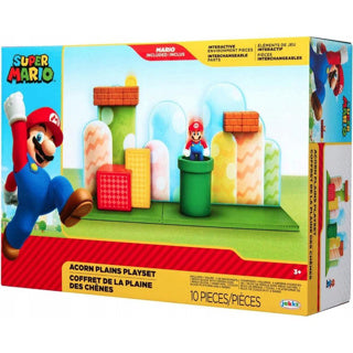 Nintendo super mario 6.5 cm action set acorn plains