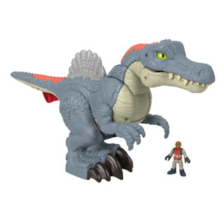Jurassic world imaginext ultra snap spinosaurus with light and sound