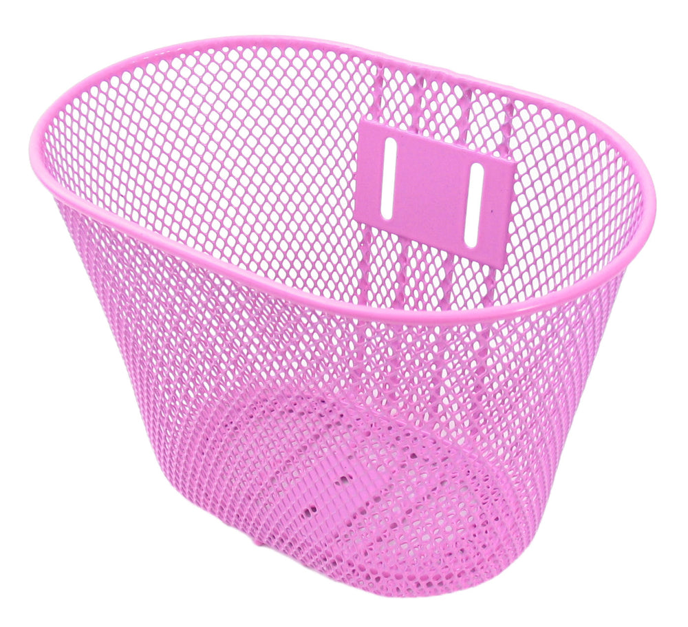 Barnas sykkelkurv 8,5 liter rosa