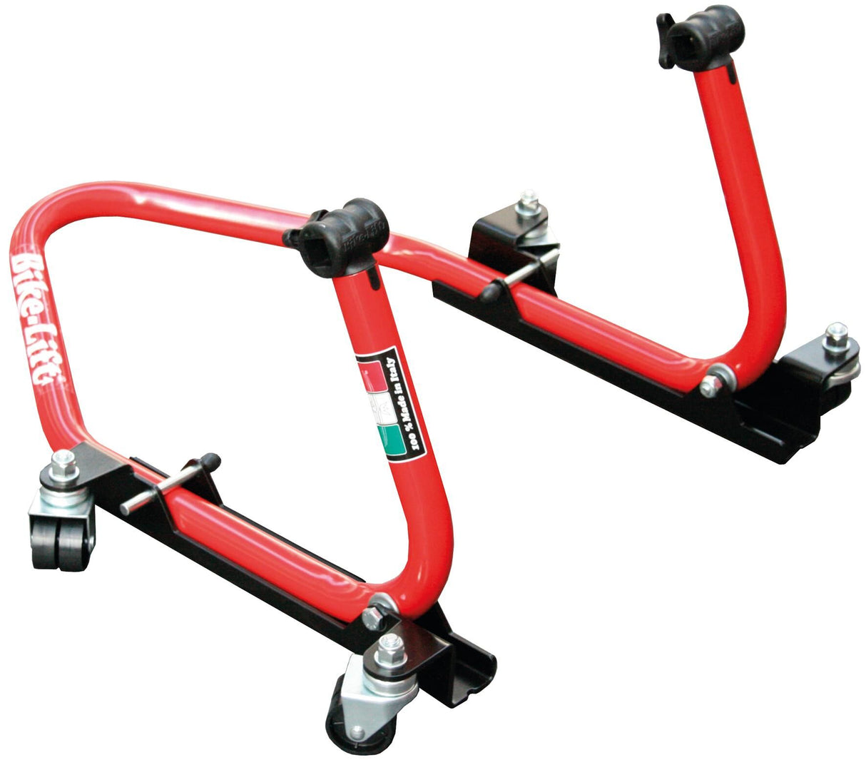 Bike-lift bike lift paddock stand easy mover re-m assembly test rear univ. drivable