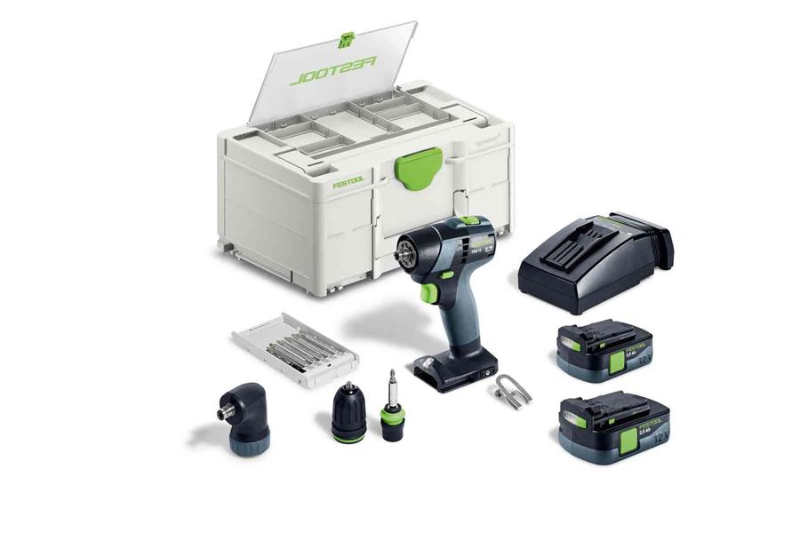 Festool accu schroefboormachine txs 12 2,5-set