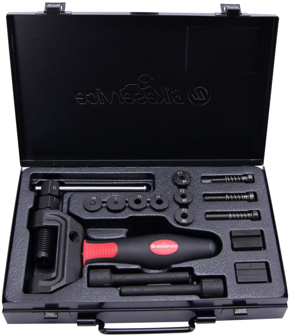 Bikeservice chain breaking and riveting tool set montgwrkzstz chain bst 15tlg