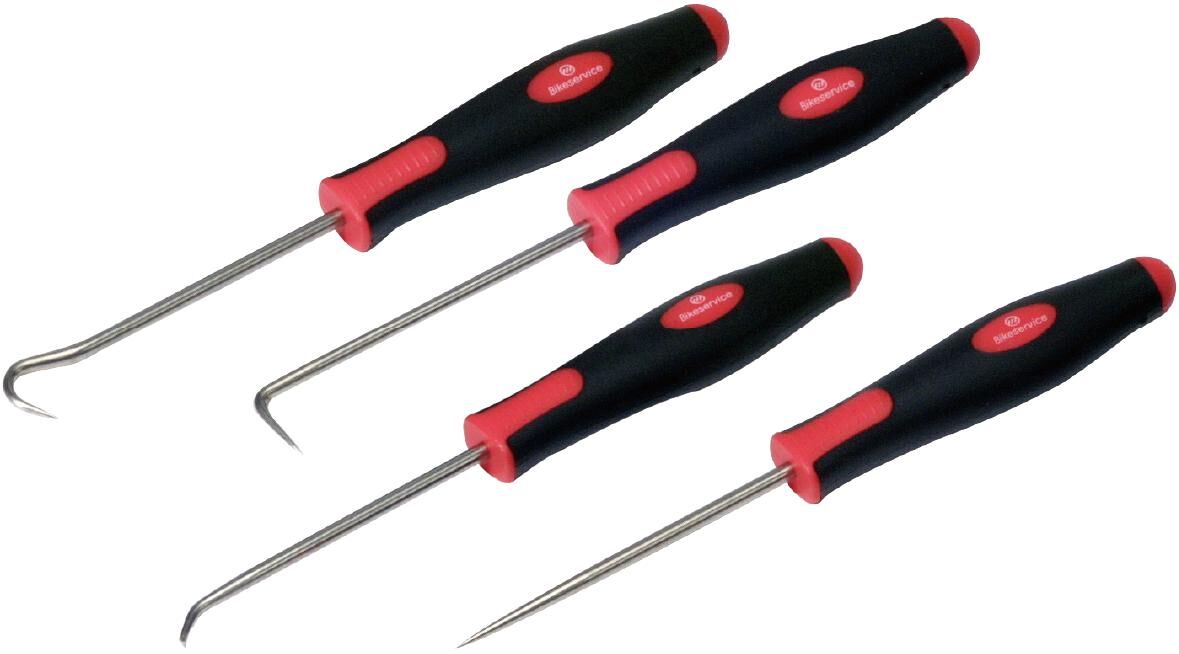 Bikeservice hook set hook short bst 162mm 4pcs