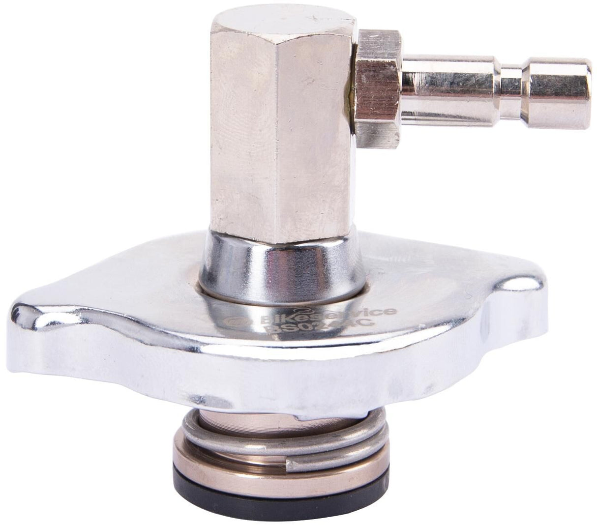 Bikeservice radiator cover adapter radiator cap adapt bst angled small wings