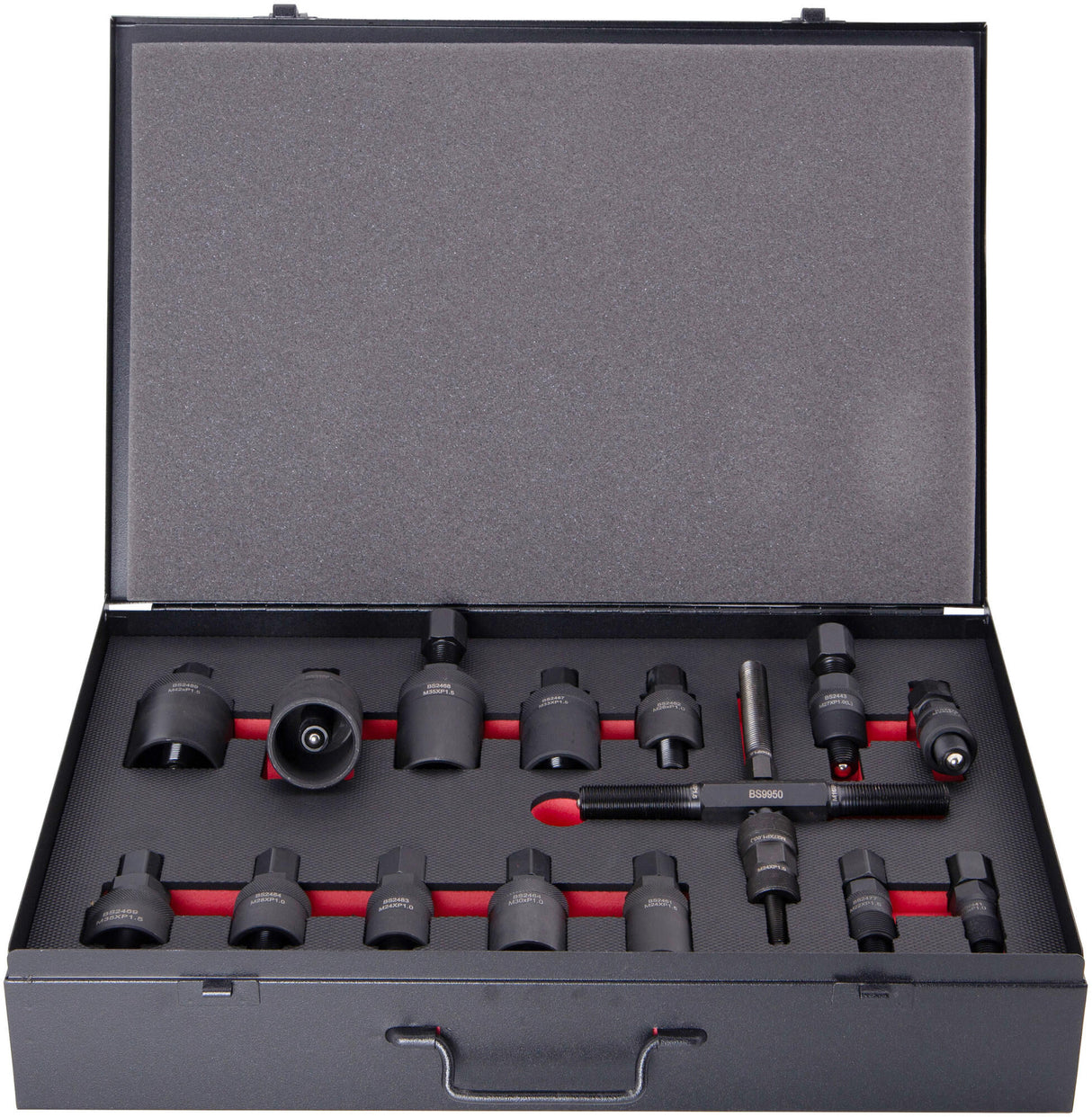 Bikeservice tractor set polrad remover set flywheels bst universal 15pcs