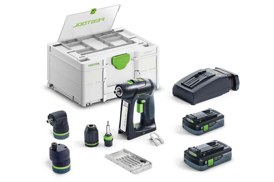 Festool accu schroefboormachine c18 hpc 4.0 i-set