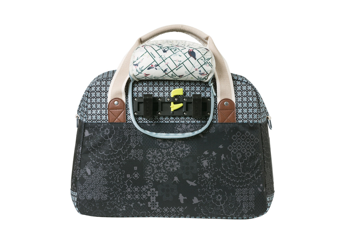 Basil Bohème Fahrrad Umhängetasche - grün, 18l