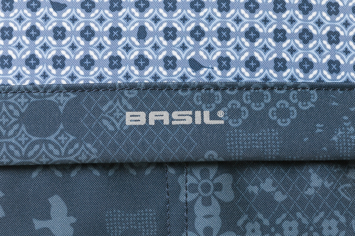 Bolso de hombro para bicicletas Basil Bohème: una bolsa de bicicleta azul (18L)