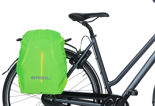 Basil B -Mochila Safe Nordlicht - Mochila para bicicletas - Unisex - Verde - 13L