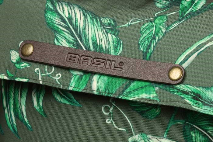 Basil Ever-Green polkupyöräreppu beige 14-19L