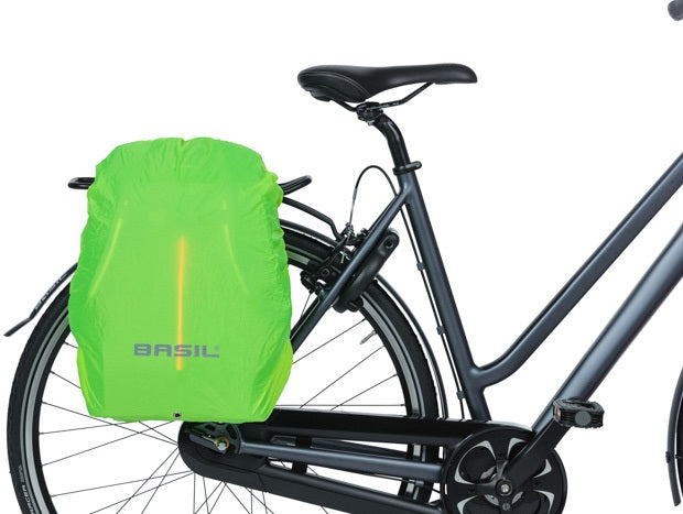 Basílio B -SAFE Comutora Nordlicht - Mochila compacta de bicicleta para bicicleta elétrica - 13L - Black
