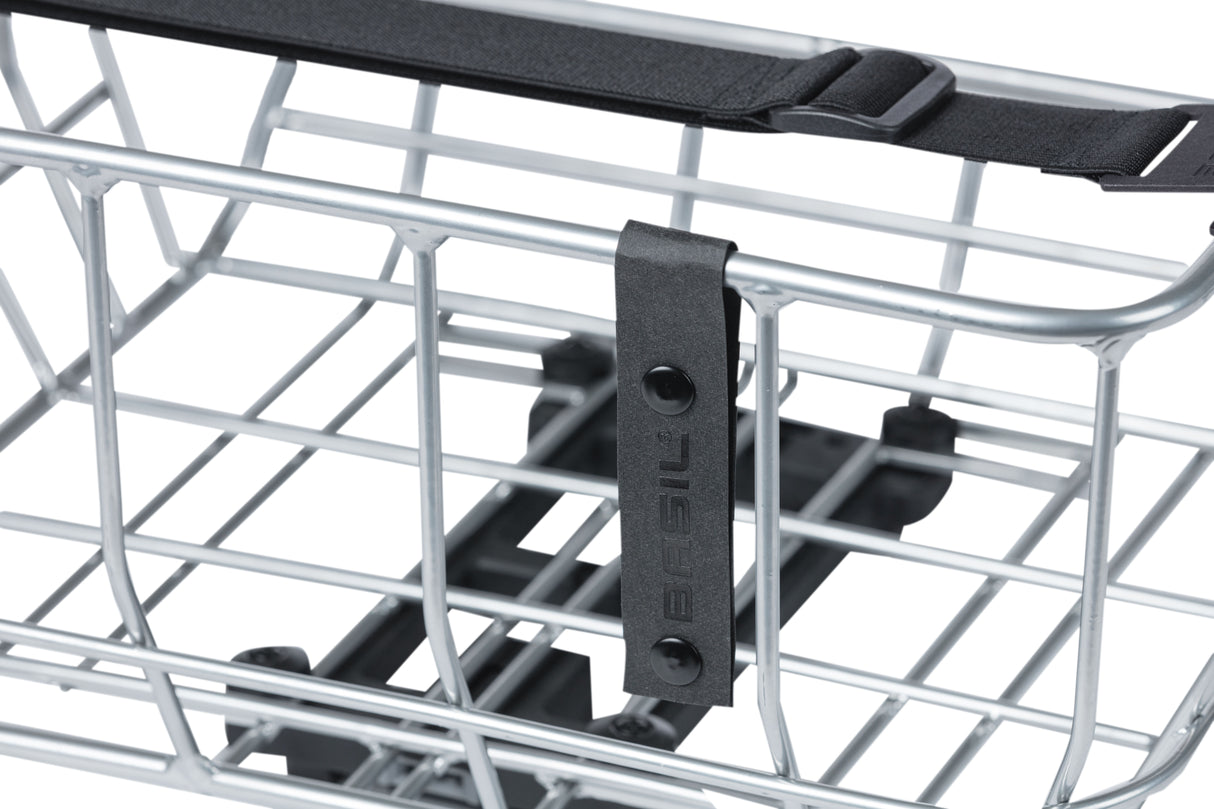 Basil Portland - Cykelkorg Mik - på baksidan - Chrome