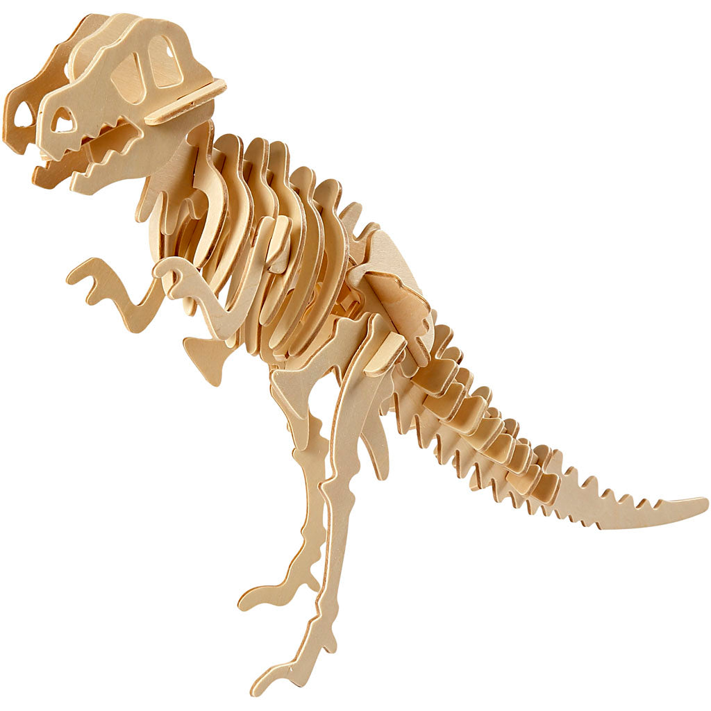 Creativ company 3d puzzle, dinosaur, size 33x8x23 cm, 1 piece