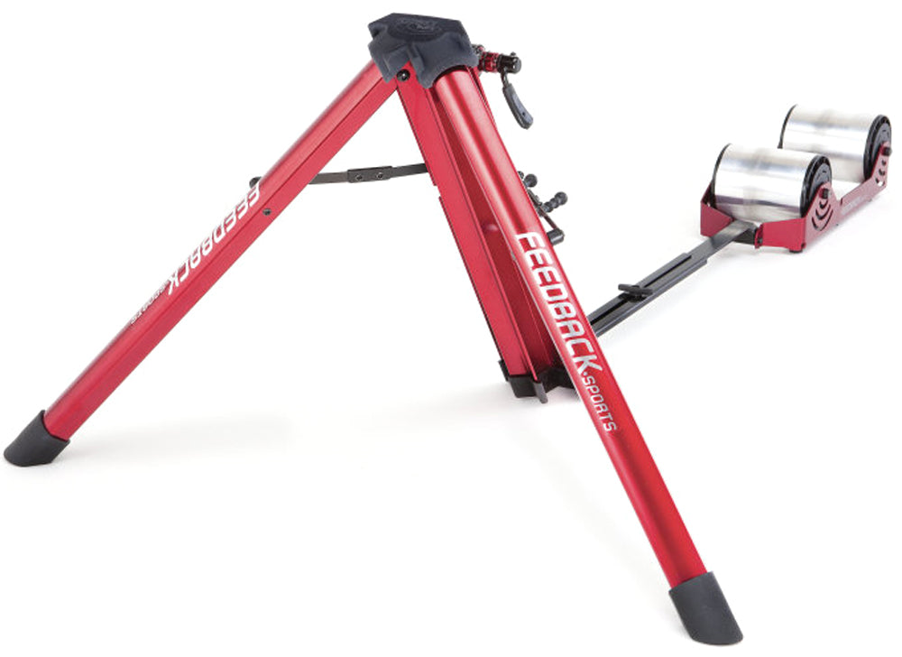 Feedback sports omnium over-drive roller trainer with bag